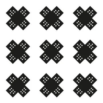 Band aid texture 库存插图