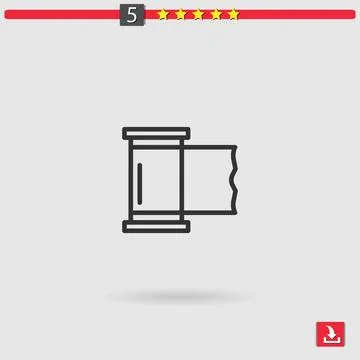 Band aid vector icon Stock Illustration