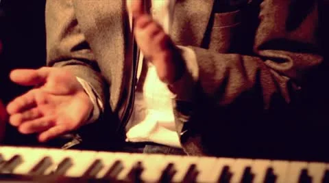 Band clapping at concert Stock Footage 11335341