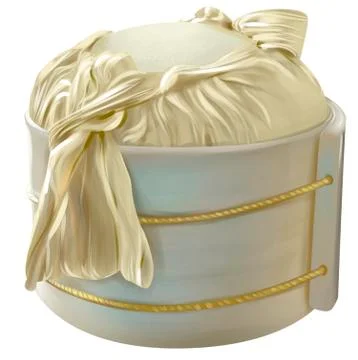 Band to contain the curd, milk processing stage. illustration. dairy product Stock Illustration