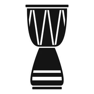 Band drum icon simple vector. Snare roll 스톡 일러스트
