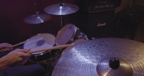 Band Instruments - drummer Stock Footage 249347631