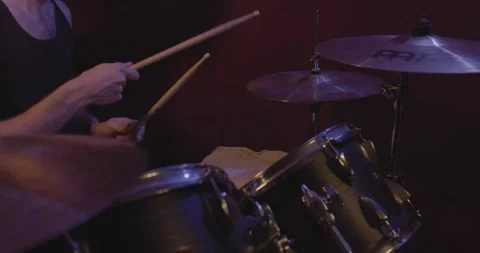 Band Instruments - Drumming Stock Footage 249347171