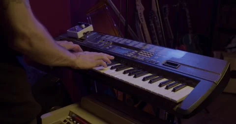 Band Instruments - piano Stock Footage 249354538