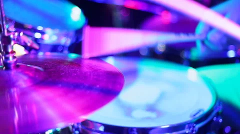 The band plays live Stock Footage 52807530