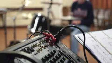 Band Practice Stock Footage 48499661