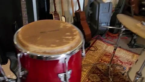 Band Room Percussion And Instruments Stock Footage 224701368