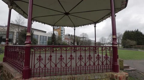 Band stand Stock Footage 40041272
