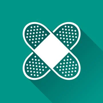 Bandage icon design Stock Illustration