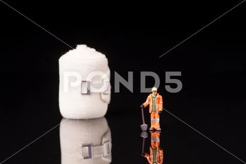 Bandage for injuries Stock Photos