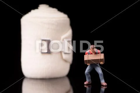 Bandage for injuries Stock Photos