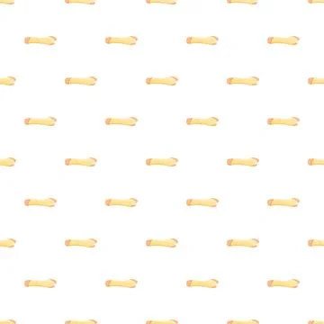 Bandaged arm healing repeating pattern background Illustrazione stock