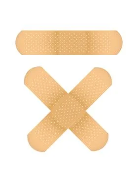 Bandages set Stock Illustration