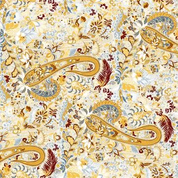 Bandana Pattrern For textile pattern Stock Illustration