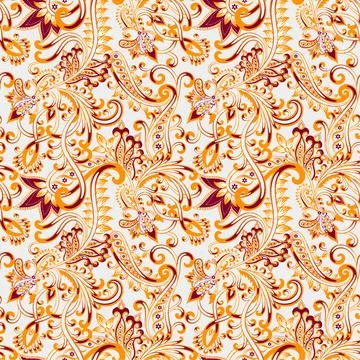 Bandana Pattrern For textile pattern Stock Illustration