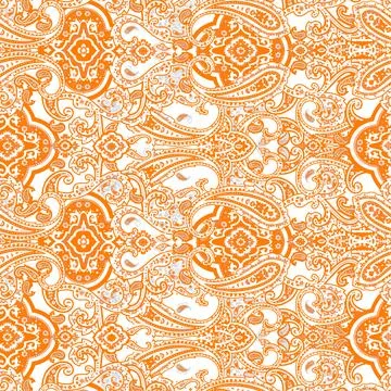 Bandana Pattrern For textile pattern Stock Illustration