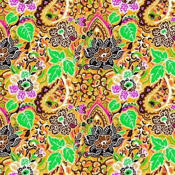 Bandana Pattrern For textile pattern Stock Illustration