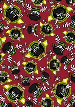 Bandana Pirate Zebra Pattern Stock Illustration