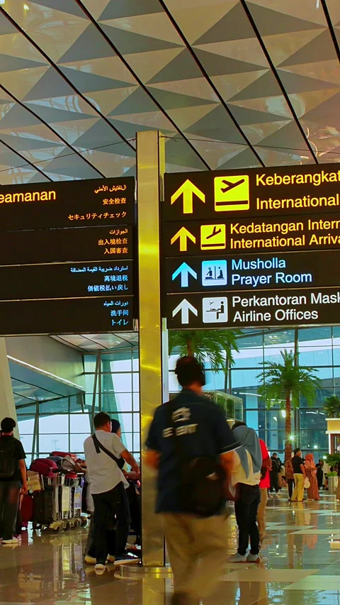 Bandara 2 (Portrait) Stock Footage 331333708