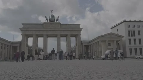 Bandenburg Gate Stock Footage 236924415