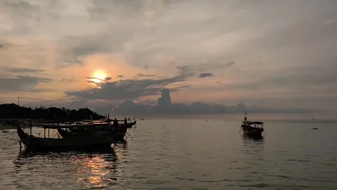 Bandengan Beach 1 Stock Footage 306625218