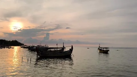 Bandengan Beach 6 Stock Footage 306945893