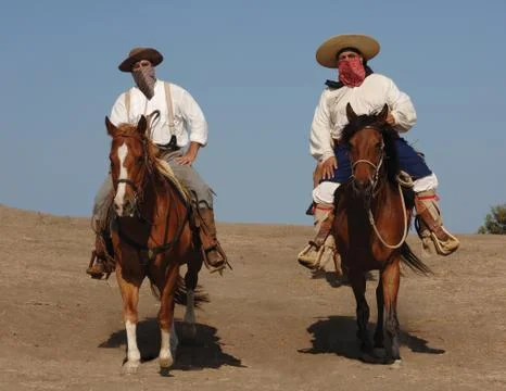 Banditos Foto stock
