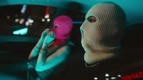 Bandits Getting Ready for Robbery Stock Footage 252749023