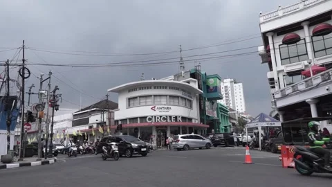 Bandung is the capital city of West Java Province in Indonesia Vídeos de archivo 280172700