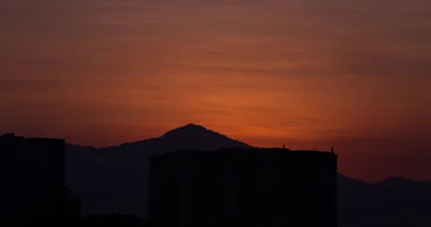 Bandung Sunrise Timelapse Stock Footage 282994606