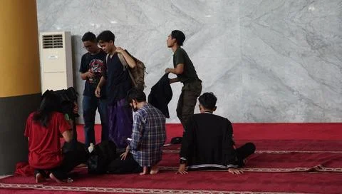 Bandung, West Java. May 26, 2023, the atmosphere of the Asia-Africa Bandung.. Foto stock