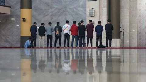 Bandung, West Java. May 26, 2023, the atmosphere of the Asia-Africa Bandung.. Stock-Fotos