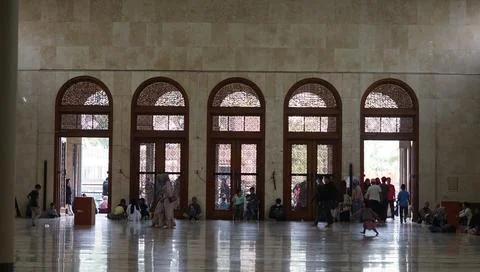 Bandung, West Java. May 26, 2023, the atmosphere of the Asia-Africa Bandung.. Foto stock