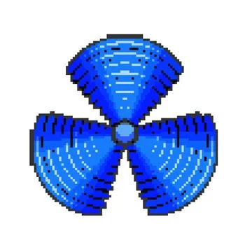 Bandwidth wireless signal wave pixel art vector illustration Stock Illustration