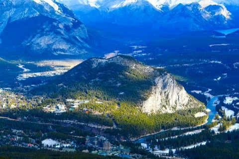 Banff, AB, Canada Stock Photos