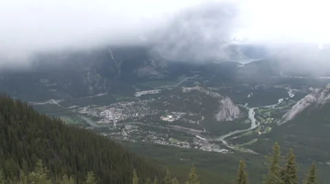Banff - Alberta - Canada - HD Stock Footage 36175733