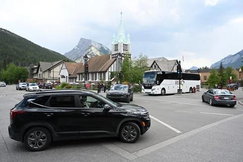 Banff, Alberta, Canada Stock Photos