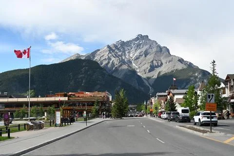 Banff, Alberta, Canada 库存照片