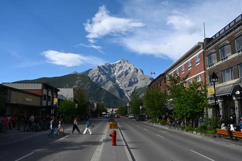 Banff, Alberta, Canada Stock Photos