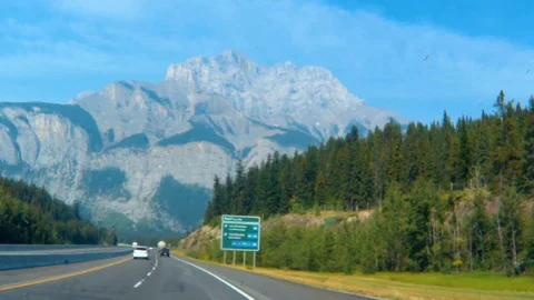Banff Nation Park Stock Footage 94873534