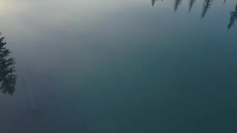 Banff Row River Stock Footage 255672719