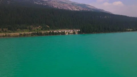 Banff waters Video stock 171737726