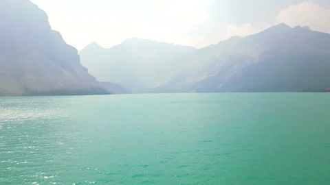 Banff waters Video stock 171737884