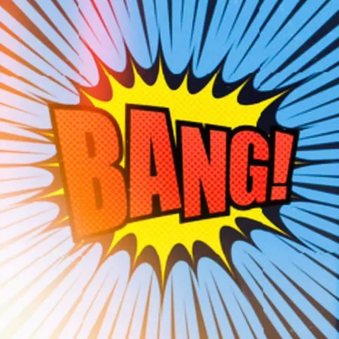 Bang! Comic Bubble Vector Animation Stock Footage 259335139