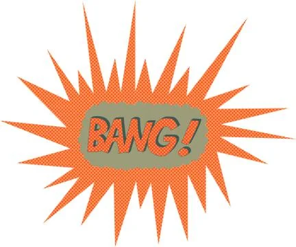 Bang Stock Illustration