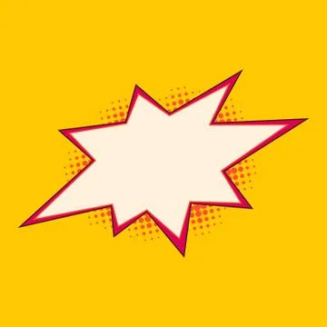 Bang speech bubble comic sign 스톡 일러스트