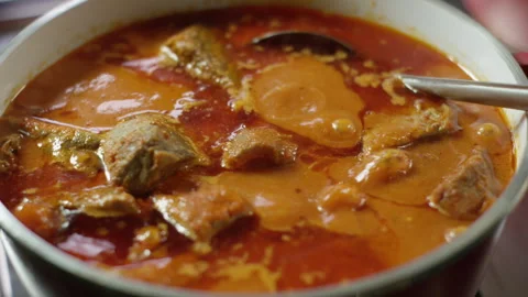 Banga Soup Stock Footage 340340484
