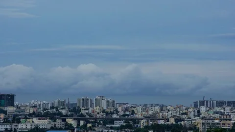 Bangalore Cityscape Timelapse Stockbeeldmateriaal 79475175