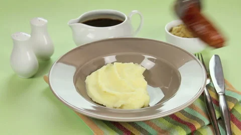 Bangers And Mash Stock Footage 1077949