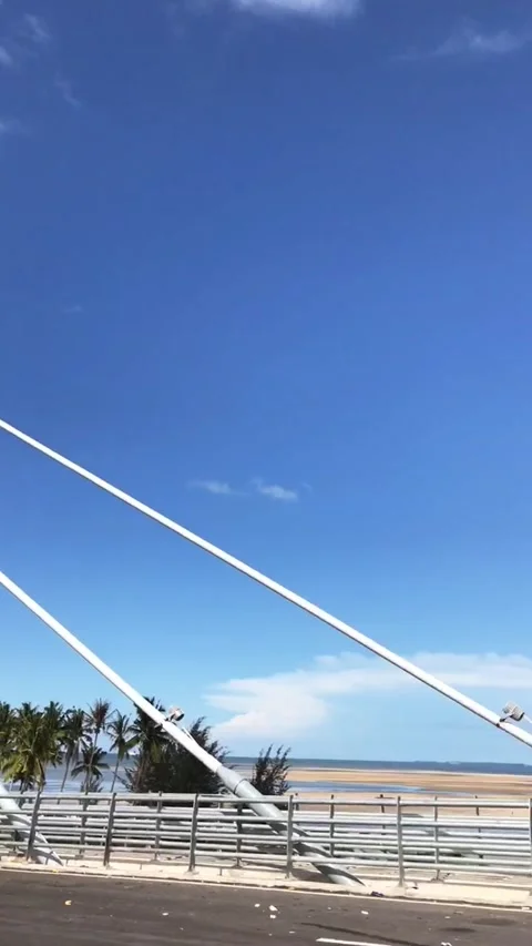 Bangka Bridge Stock Footage 225896453